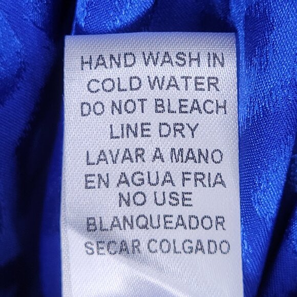 Entro Blue Leopard Print Blouse - Picture 6 of 7